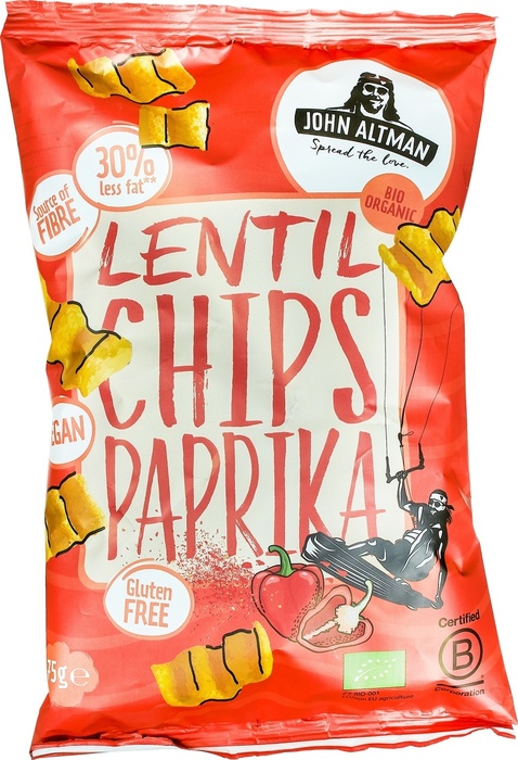 Linzenchips paprika (75g)