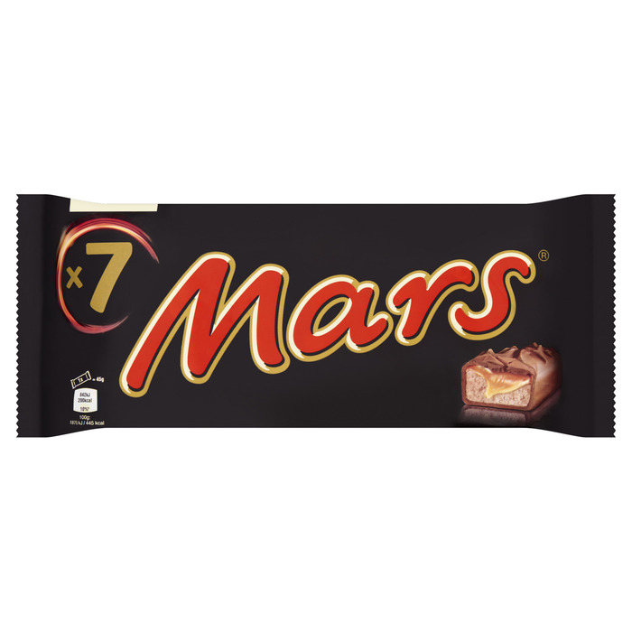 MARS Gevulde chocolade reep 7*45g multipack (7 × 45g)