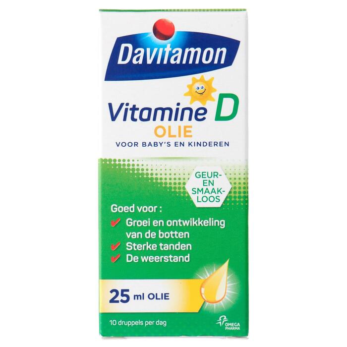 Vitamine D olie (Doos, 25ml)