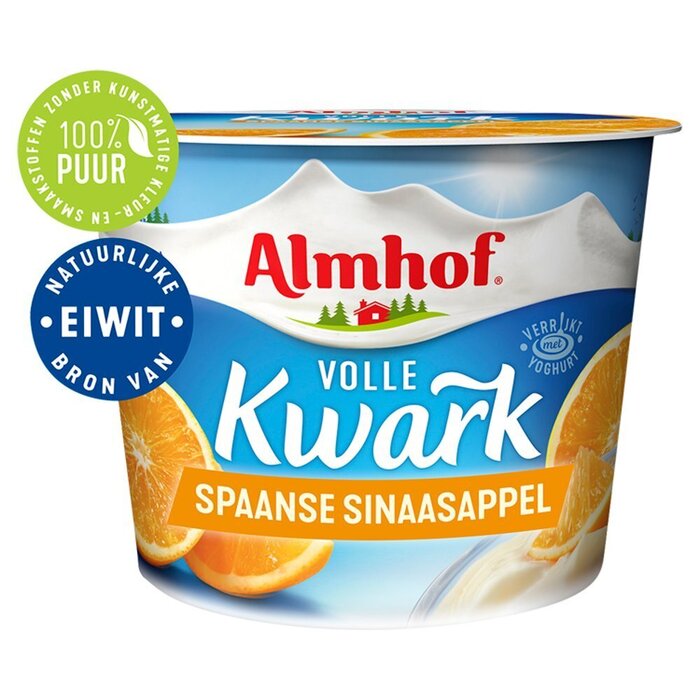 Volle kwark Spaanse Sinaasappel (Stuk, 500g)