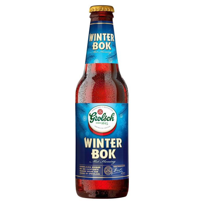 Grolsch Winterbok Speciaalbier 30cl fles (Fles, 30cl)