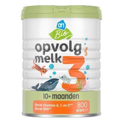 AH Biologisch Opvolgmelk standaard 3 (800g)