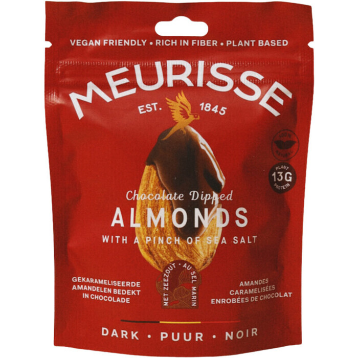 Meurisse Gekarameliseerde amandelen puur (100g)