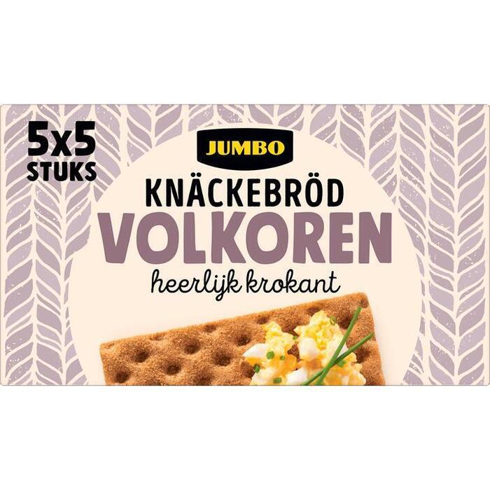 Jumbo Knäckebröd Volkoren 5 x 5 Stuks (375g)