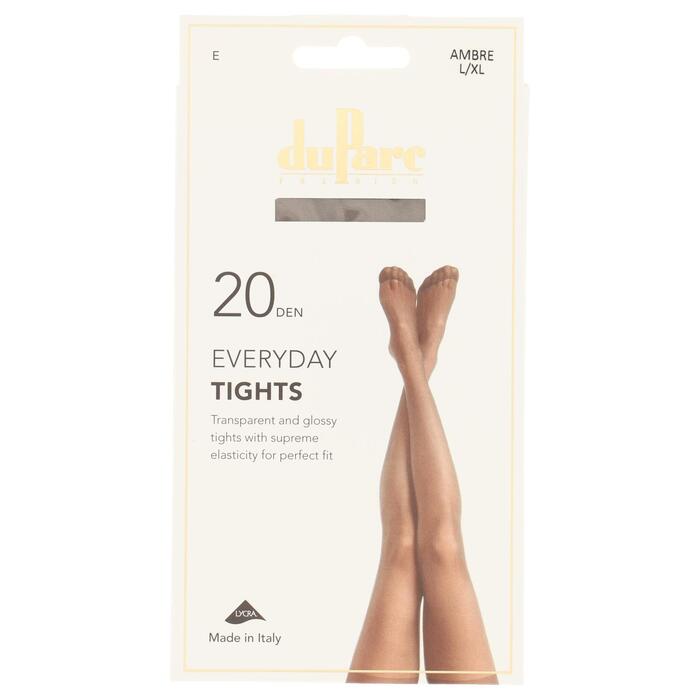 DuParc Panty Lycra 20D Glans Ambre LXL