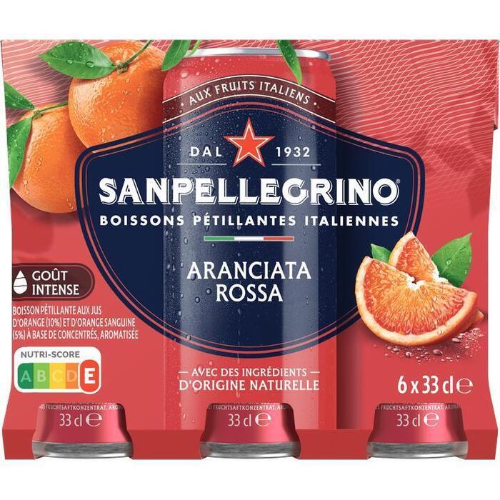 Sanpellegrino Aranciata Rossa 6 x 33 cl (6 × 33cl)