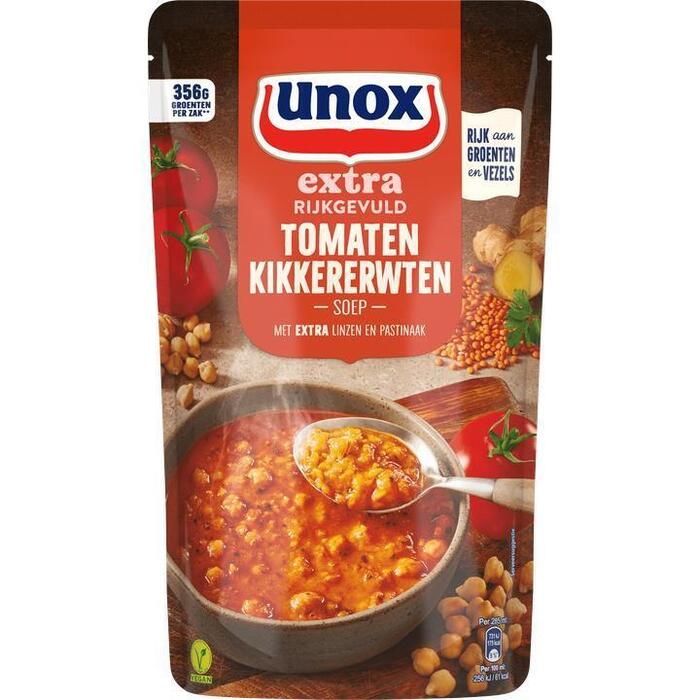 Unox Soep In Zak Kikkererwten Tomaten 570ml (0.57L)