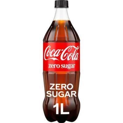 Coca-Cola zero sugar no calories (plastic fles, 1L)