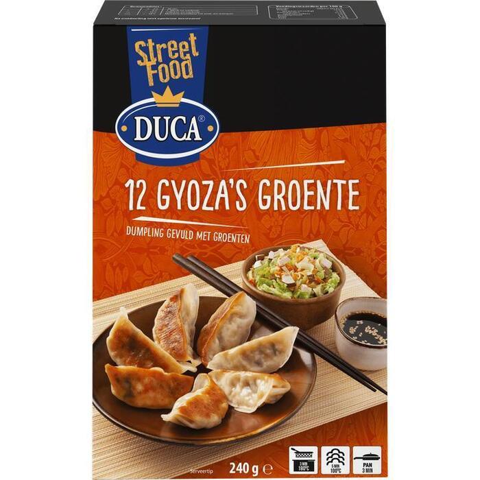Duca Gyoza's Groente 12 Stuks (240g)