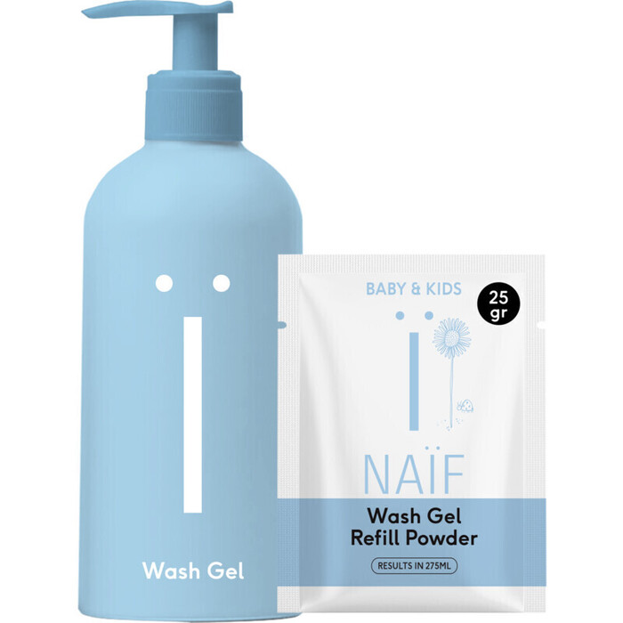 Naïf Wash gel waterless refill kit (250ml)