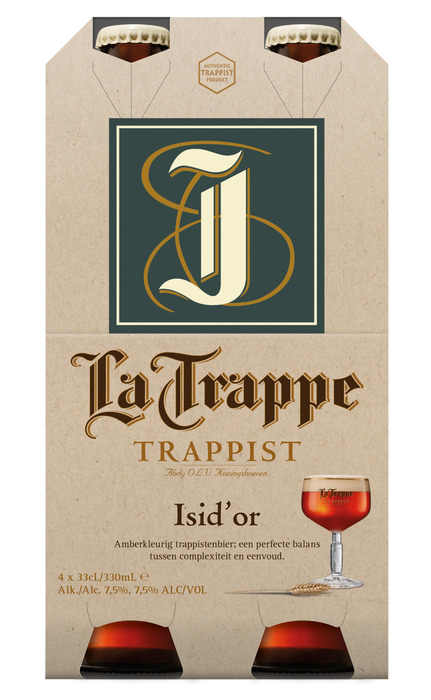La Trappe Trappist Isid'or Flessen 4 x 330 ml (4 × 33cl)