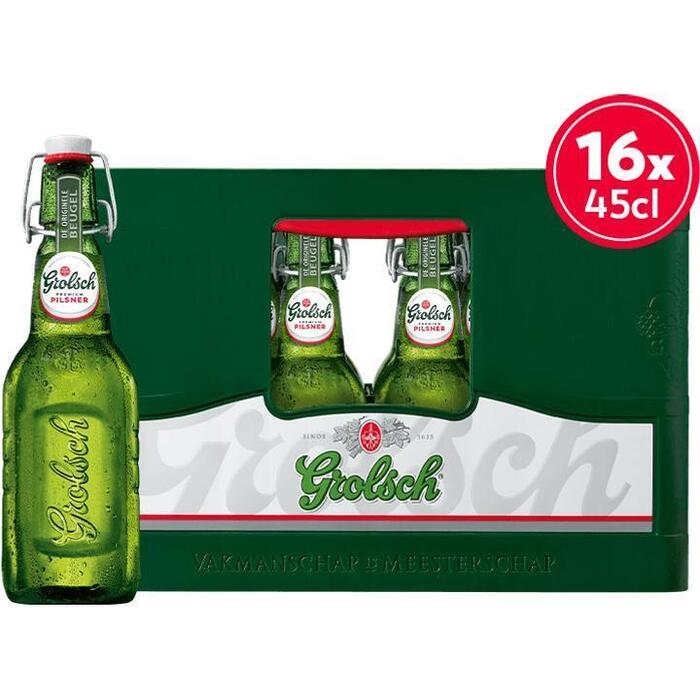 Pils beugelfles (rol, 16 × 45cl)
