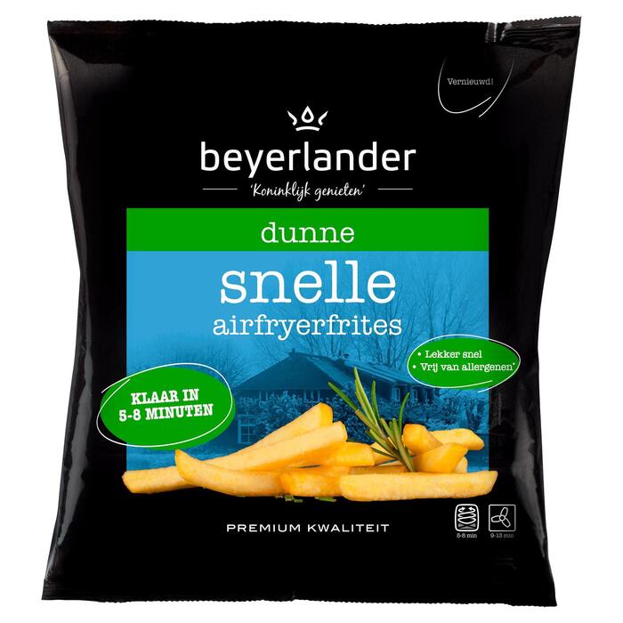 Beyerlander Dunne airfryer frites (Zak, 500g)