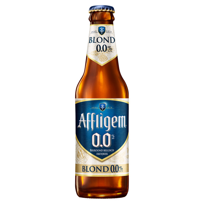 Affligem Blond 0.0 Alcoholvrij Bier Fles 30 cl (Fles, 30cl)