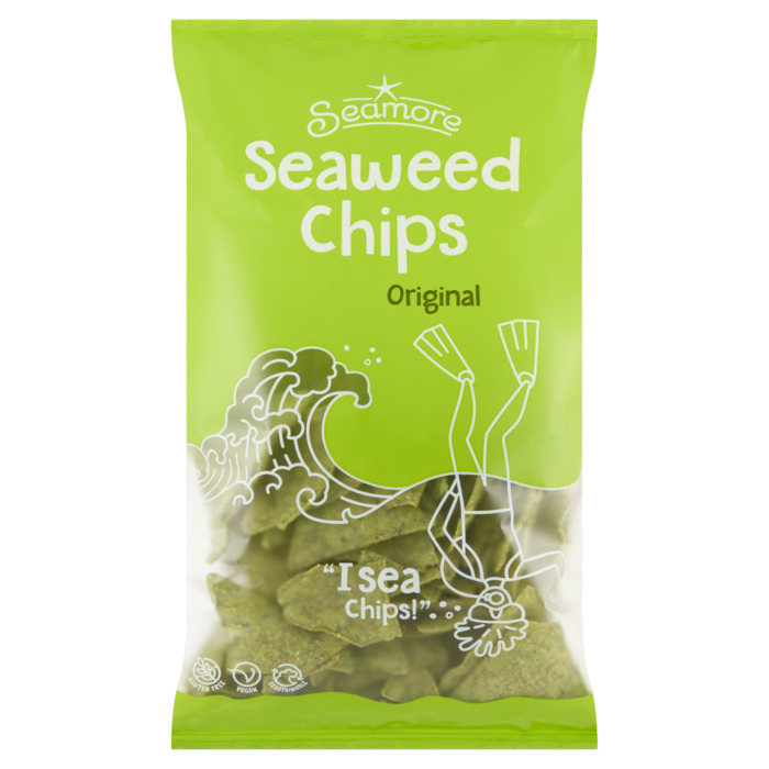 Seamore Seaweed Chips Original 135g (135g)