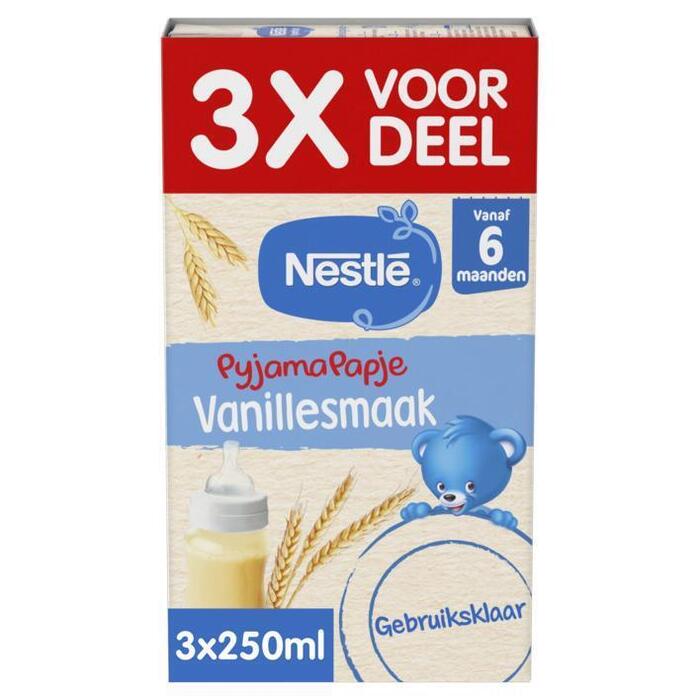 PyjamaPapjeÂ® Vanille 3 x 250 ml (Pak, 0.75L)