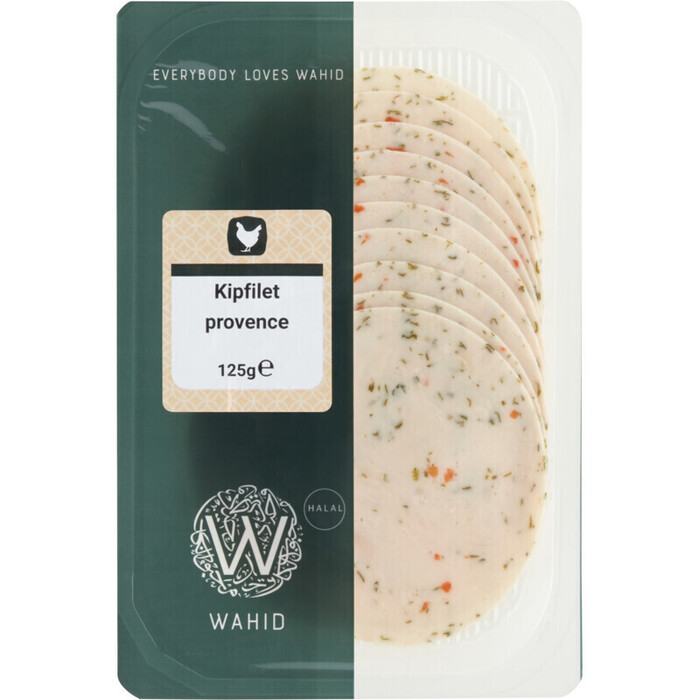 Wahid Kipfilet Provence 125 g (Stuk, 125g)