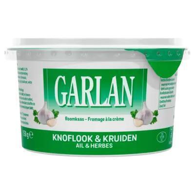 Garlan Cream cheese 70+ kruiden-knoflook (150g)