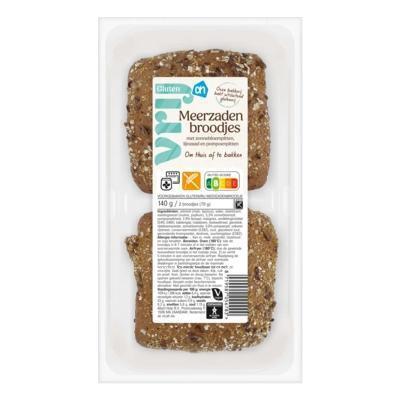 AH Glutenvrij Meerzaden broodjes (840g)