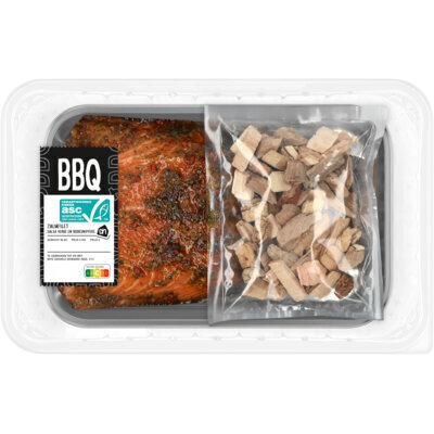AH Zalmfilet salsa verde met rooksnippers (570g)