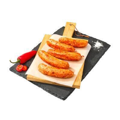 AH BBQ worst Zaanlander jalapeño (5 × 70g)