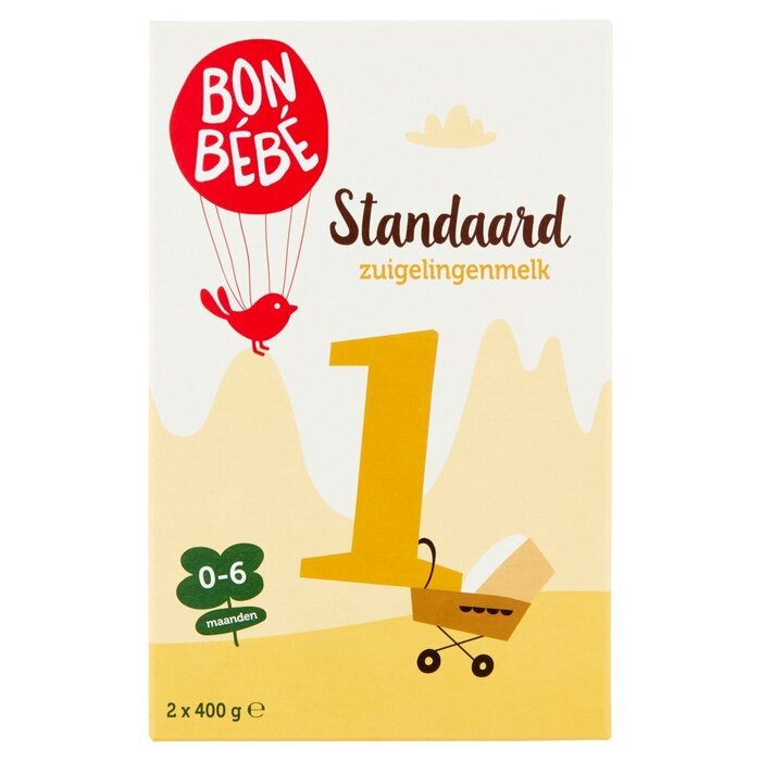 Standaard 1 0-6 maanden 2st. (400g)