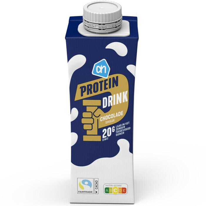 AH Proteïne drink chocolade smaak (250ml)