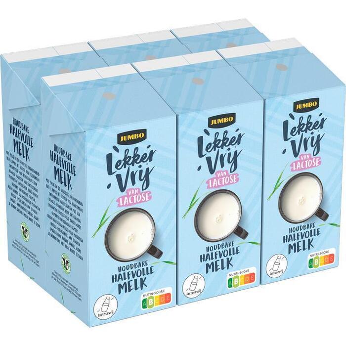 Jumbo Houdbare Halfvolle Melk 6 x 200ML (200ml)