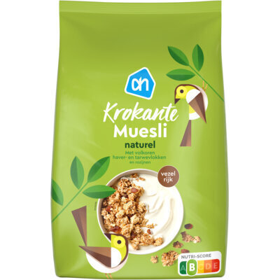 Krokante muesli naturel (zak, 1kg)