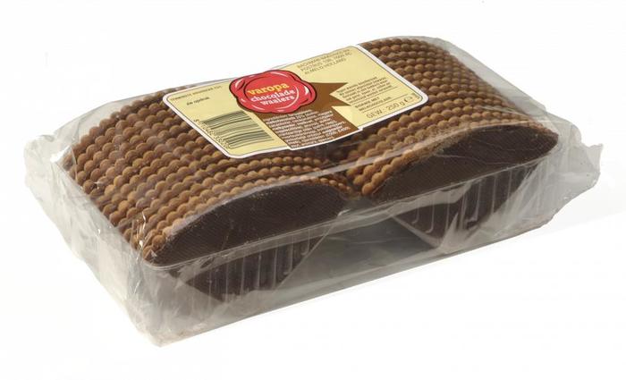 VAROPA Biscuit Chocolade waaiers 250GR
Tray (250g)