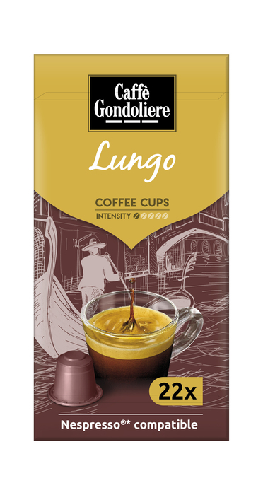 Caffe Gondoliere Lungo (22 × 5.5g)