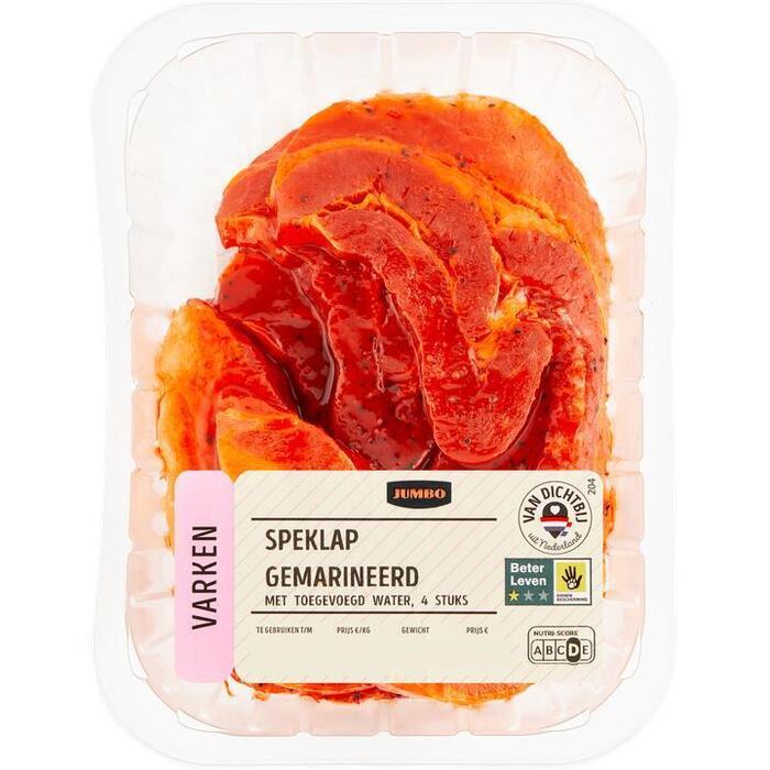 Jumbo Speklap Gemarineerd 4 Stuks (400g)