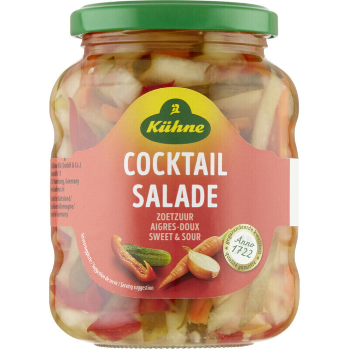 Cocktail Salade Zoetzuur (pot, 37cl)