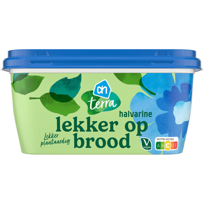 AH Terra Plantaardig halvarine lekker op brood (500g)