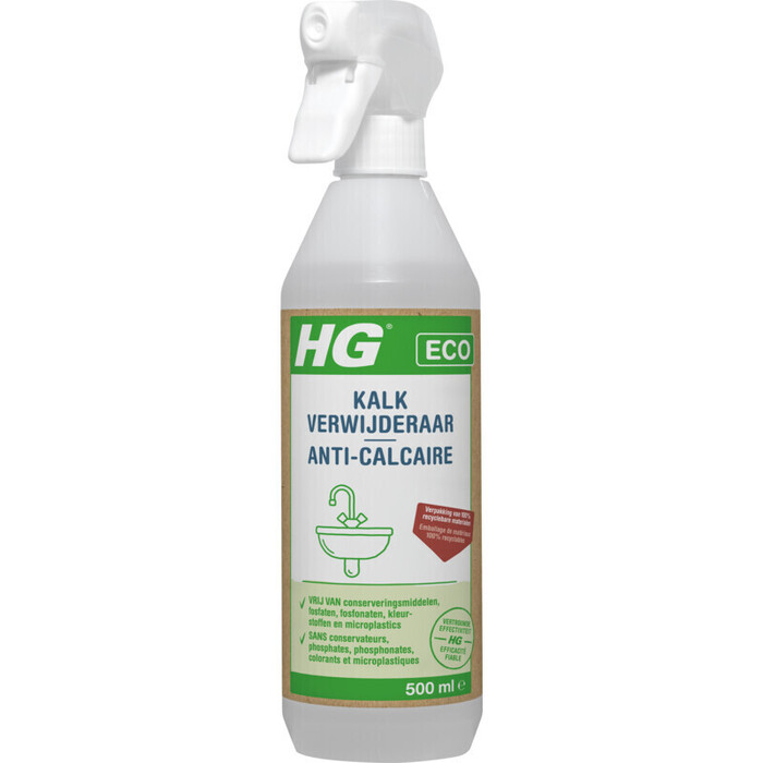 HG Eco Kalk Verwijderaar 500 ml (0.5L)