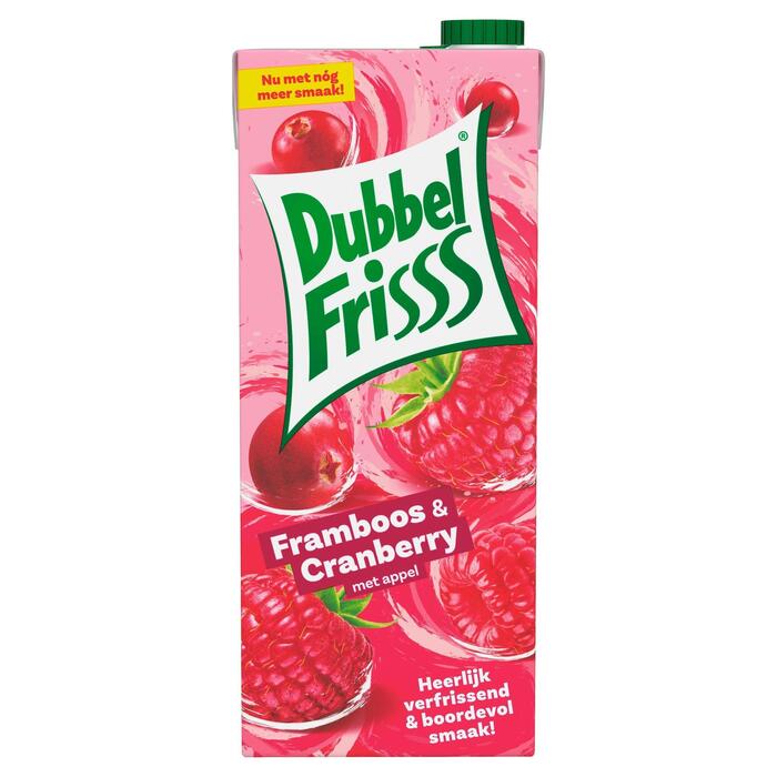 DubbelFrisss Framboos & cranberry (Pak, 1.5L)