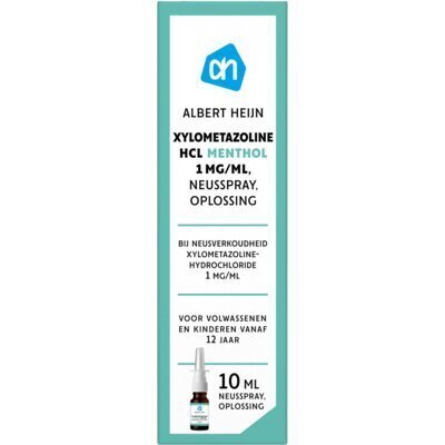 AH Neusspray xylometazoline menthol (10ml)