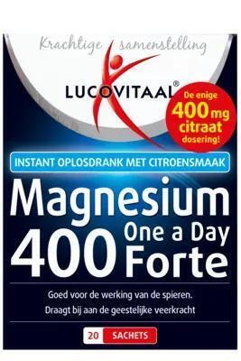 Lucovitaal Magnesium 400 mg citraat (20 × 5.7g)