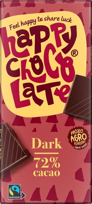 Pure chocolade 72% (85g)