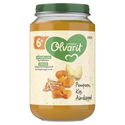 Pompoen kip aardappel 6 mnd (Pot, 200g)