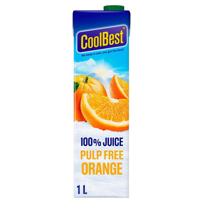 Coolbest Orange pulp free sap (Pak, 1L)