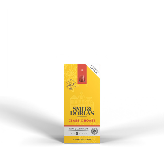 Smit & Dorlas Classic Roast Koffiecups 10 Stuks (10 × 5.3g)