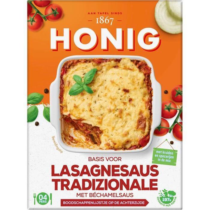 Honig Basis voor lasagnesaus tradizionale (125g)