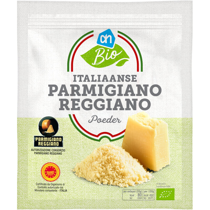 AH Biologisch Parmigiano Reggiano (40g)