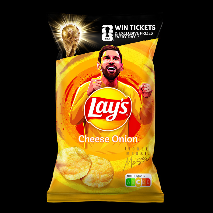 Lay's Cheese Onion Chips 200 gr (200g)