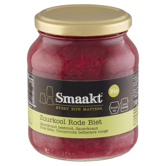 Smaakt Zuurkool rode biet 350 g pot (Pot, 350g)