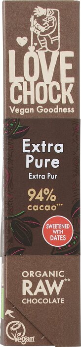 Chocolade-bar extra pure (94%) (40g)