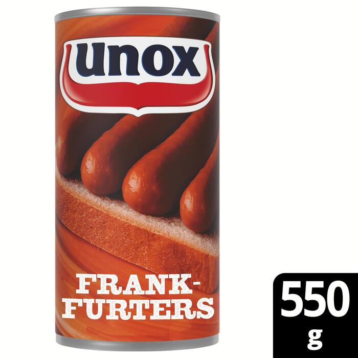 Unox Frankfurters 550g (Blik, 550g)