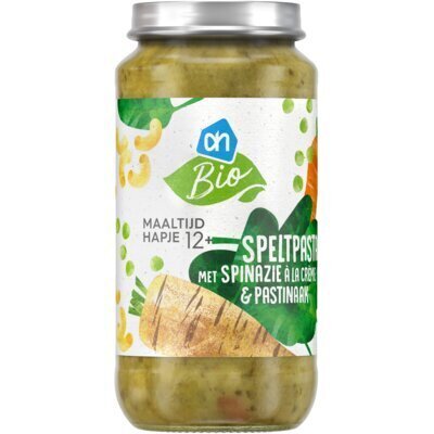 AH Biologisch Speltpasta spin a la creme pastin 12m03 (250g)
