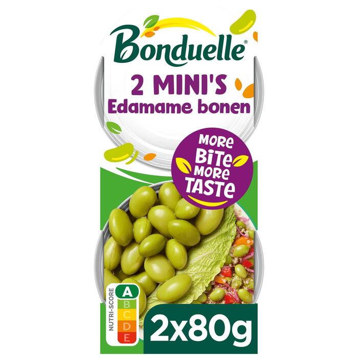 Edamame bonen 2x80 gram (Blik, 2 × 80g)